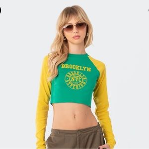 EDIKTED Brooklyn Babe T-Shirt